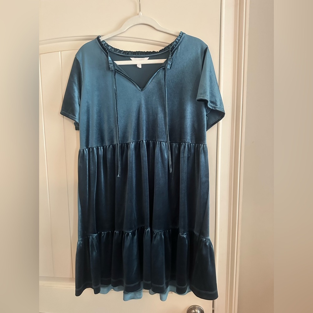 Lauren Conrad Velvet Dress